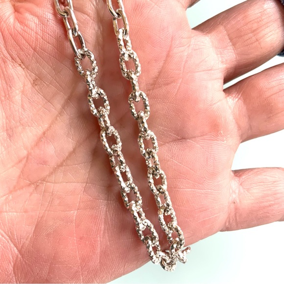 Heavy Links 925 silver Chain. Handmade - Picture 8 of 10